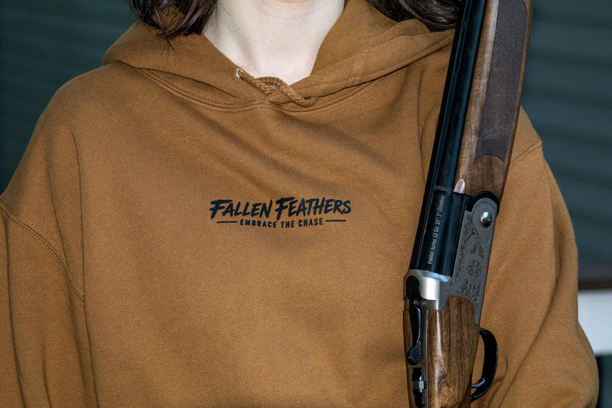 Fallen Feathers Carmel Hoodie