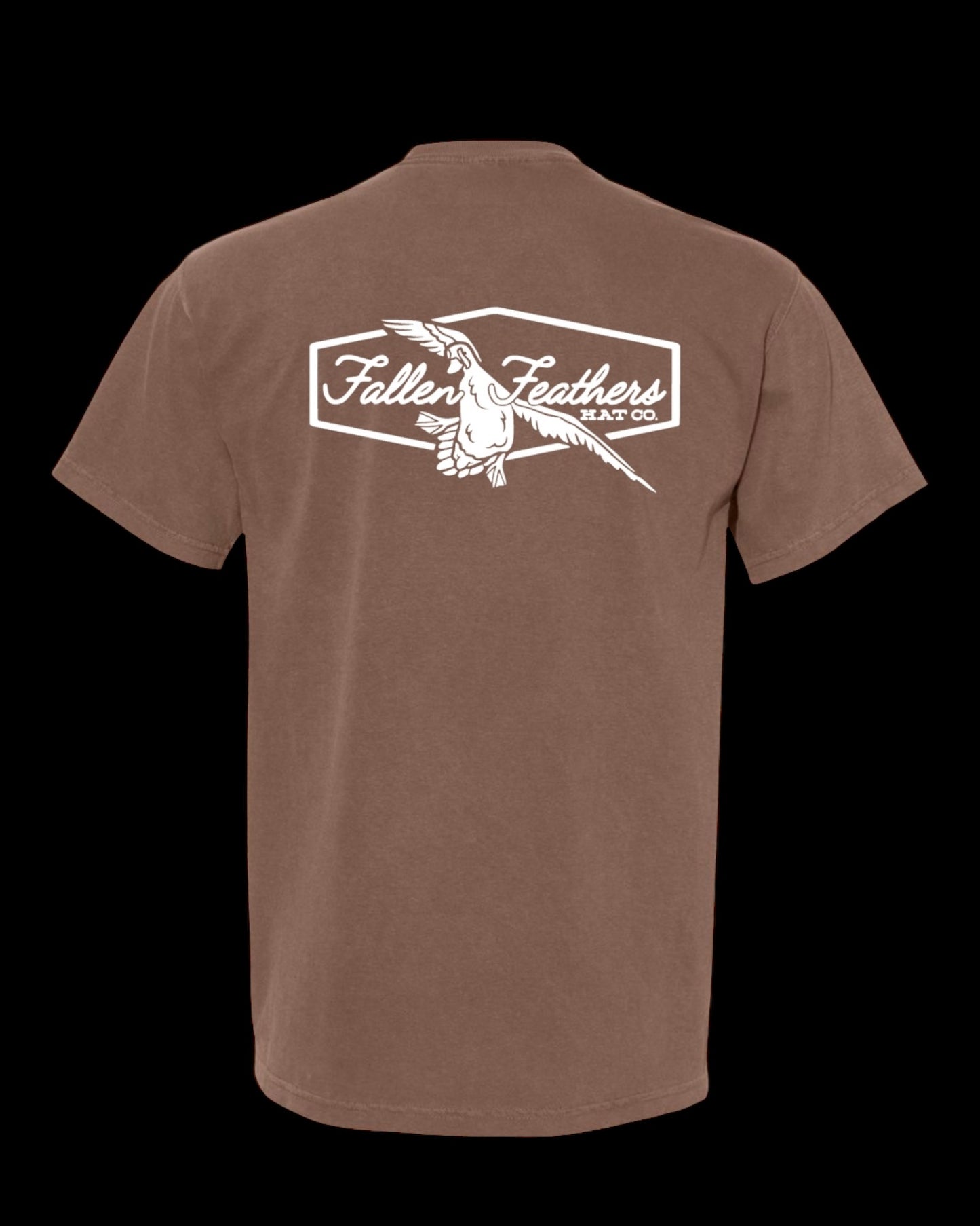 Cupped Up - Brown Pocket Tee