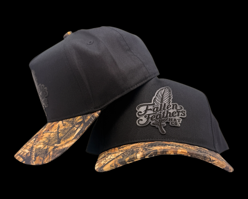 The Feather - Dark Timber Edition – Fallen Feathers Hat Co. The Feather - Dark Timber Edition – Fallen Feathers Hat Co.