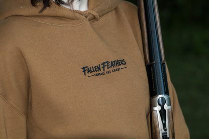 Fallen Feathers Carmel Hoodie