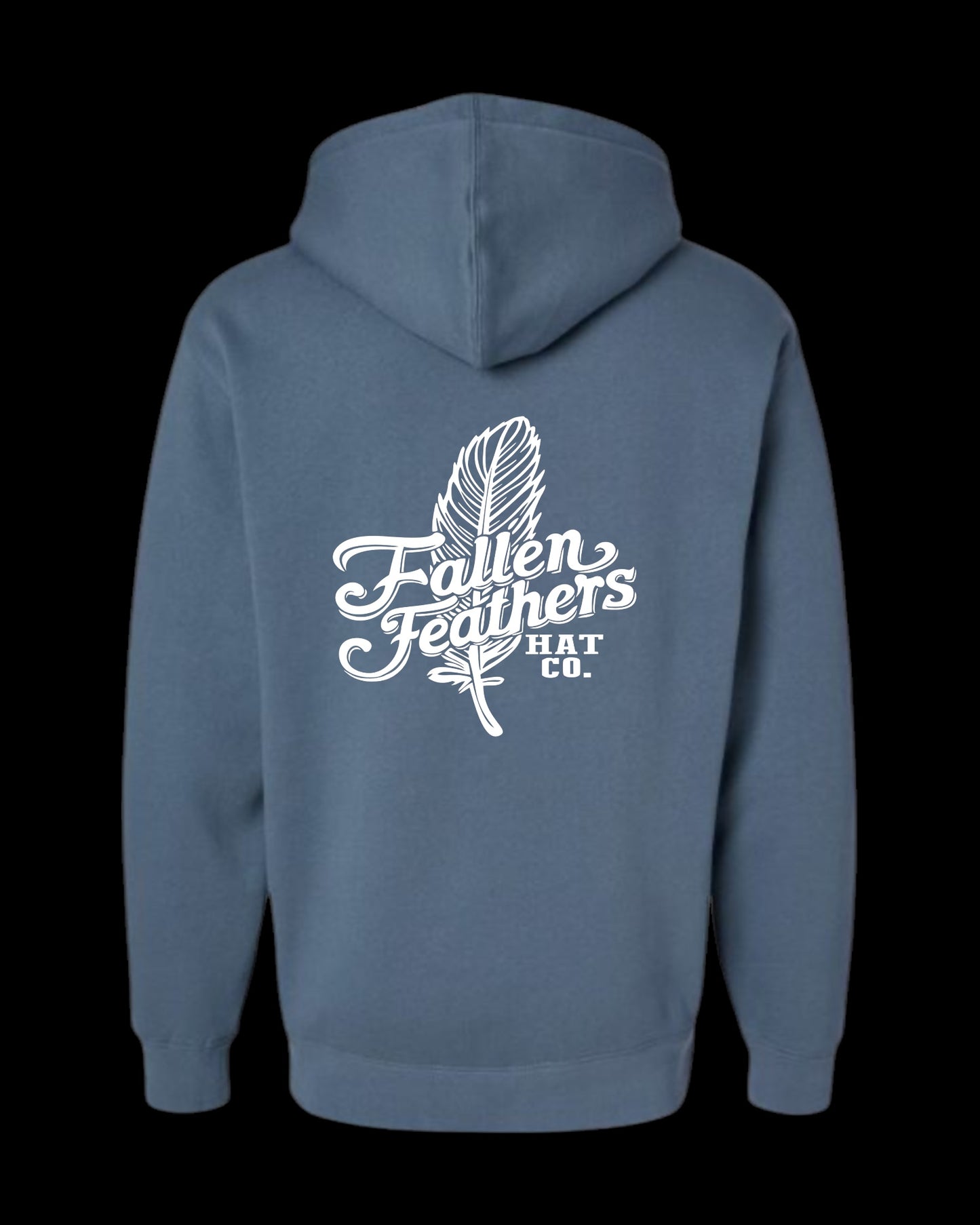 The Feather - Storm Blue Hoodie