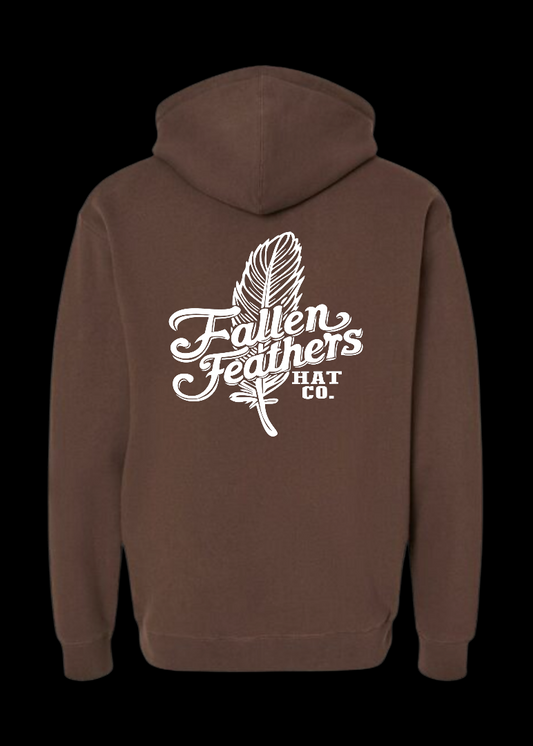 The Feather - Brown Hoodie