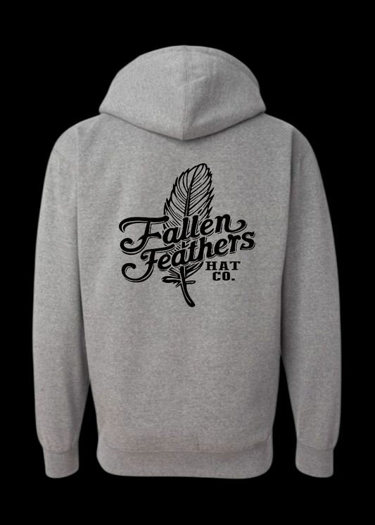 The Feather - Gunmetal Grey Hoodie