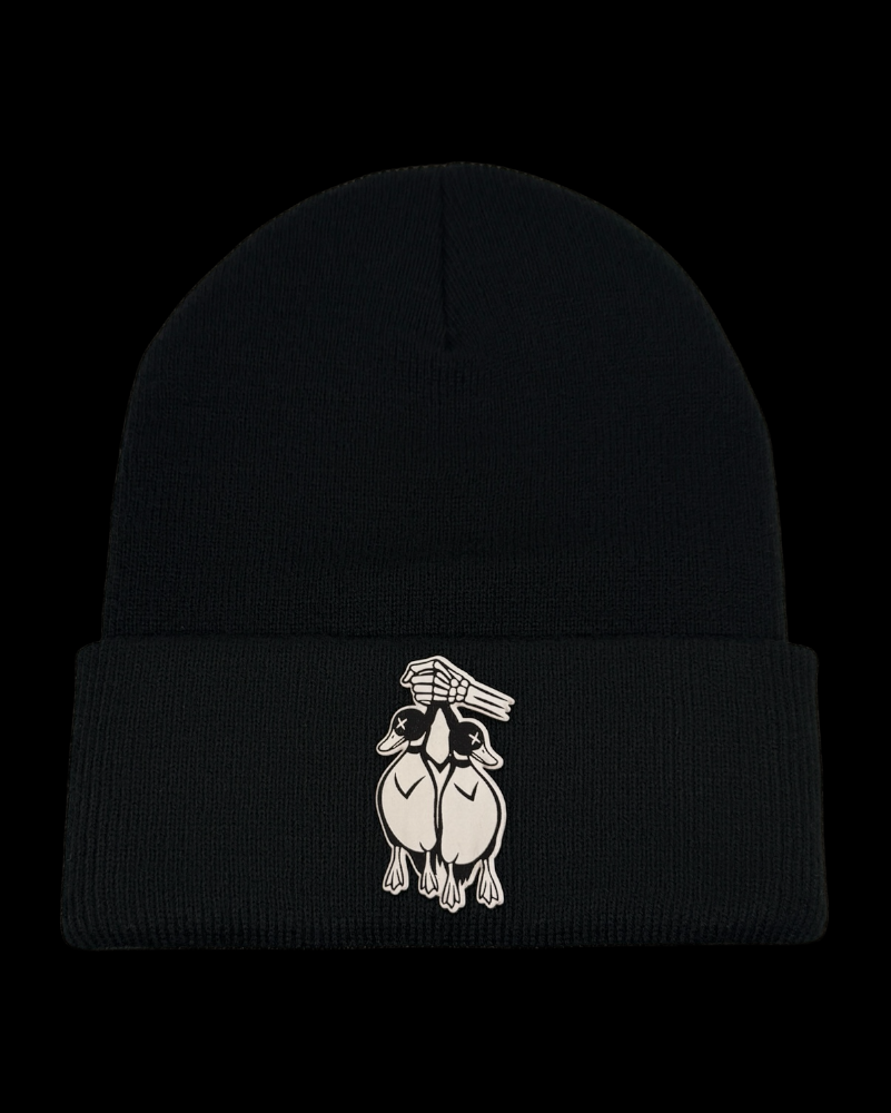 Death Grip - Black Beanie