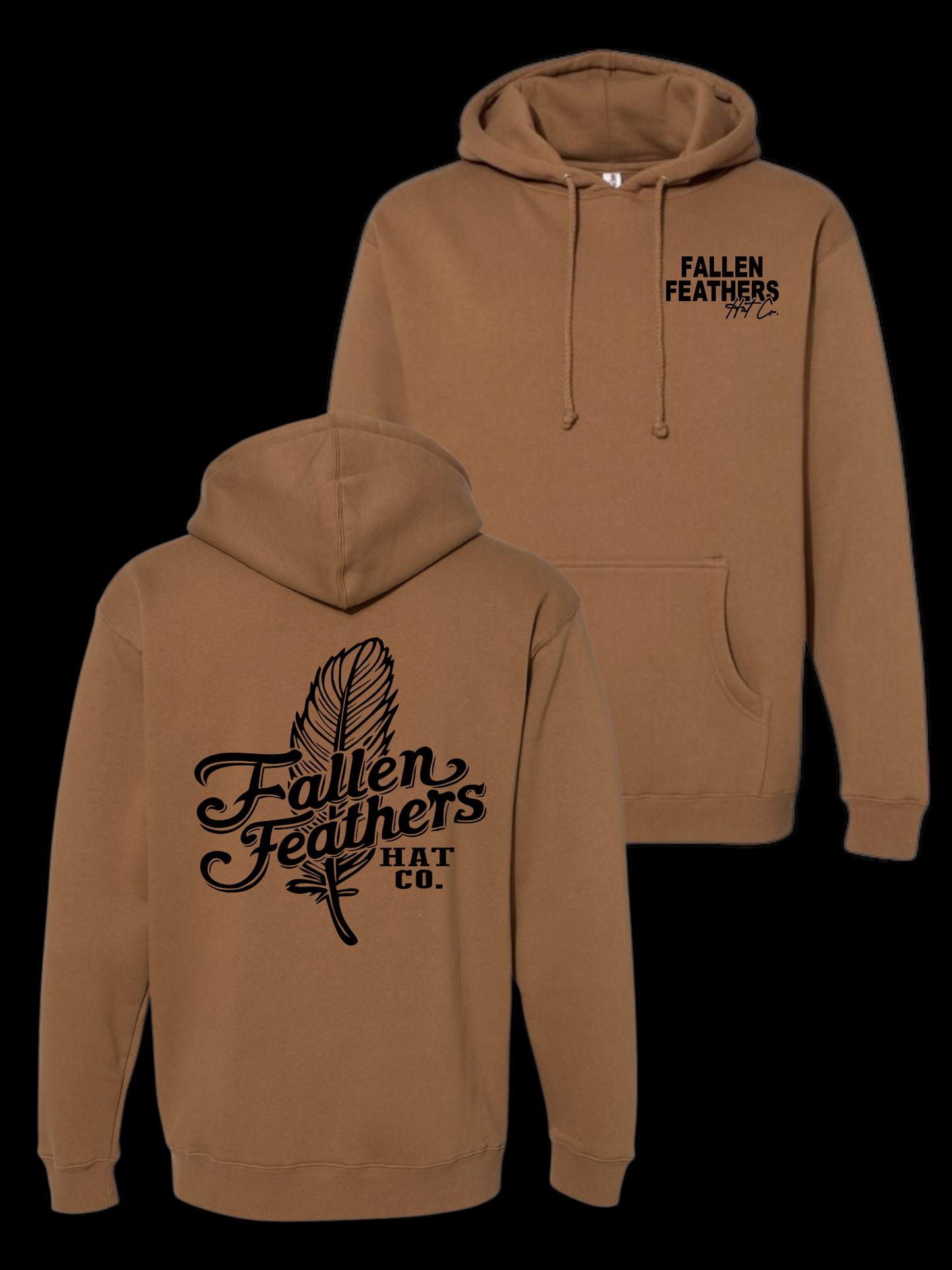 The Feather - Caramel Hoodie