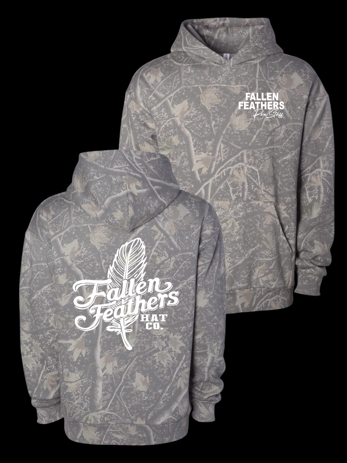 The Feather - Deadwood Camo Hoodie